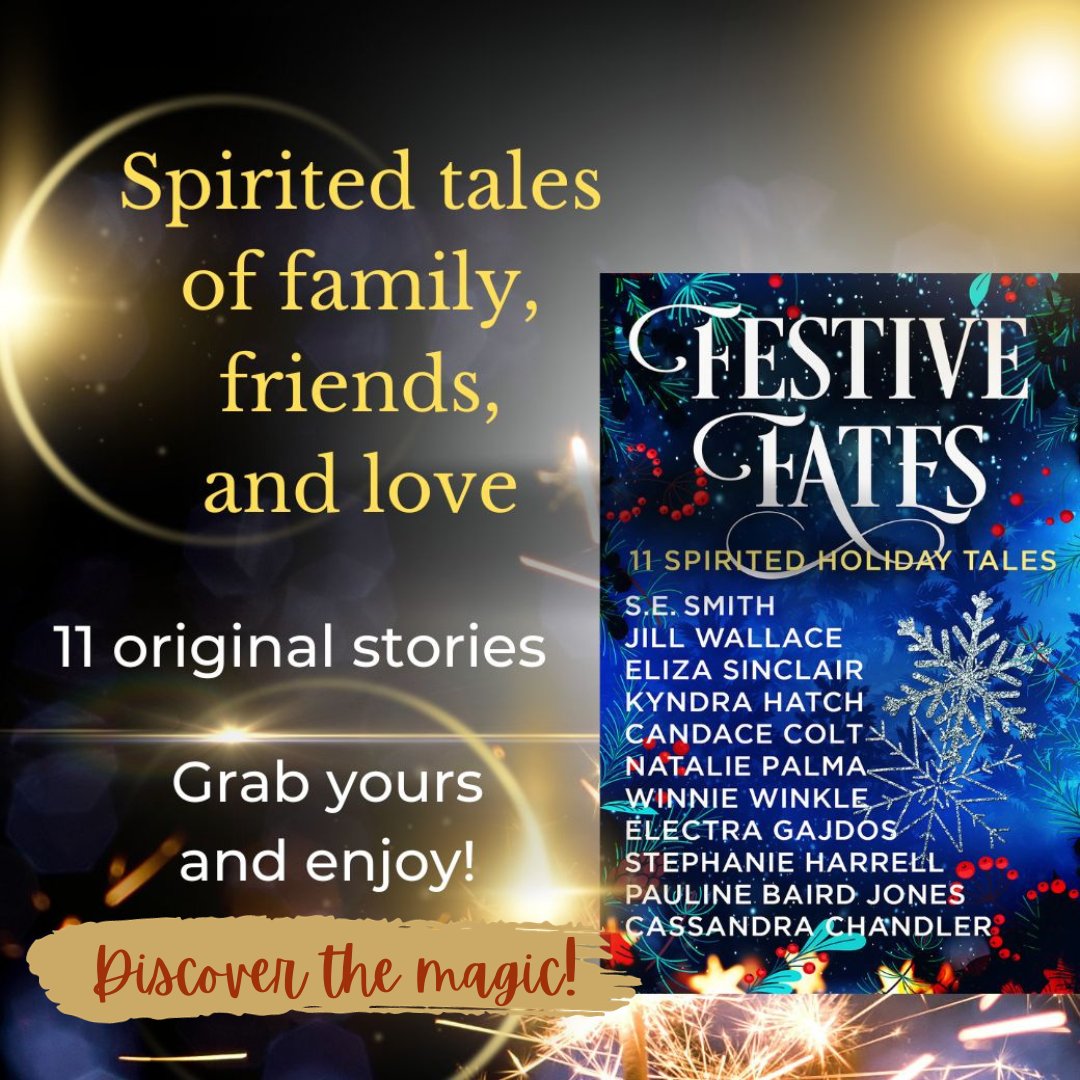 Discover the magic this Holiday Season with the Festive Fates anthology! Eleven stories set around the fall and winter holidays. Tales of family, friends and love! kyndrahatch.com/festive-fates/ #newrelease #festivefates #FestiveCheers