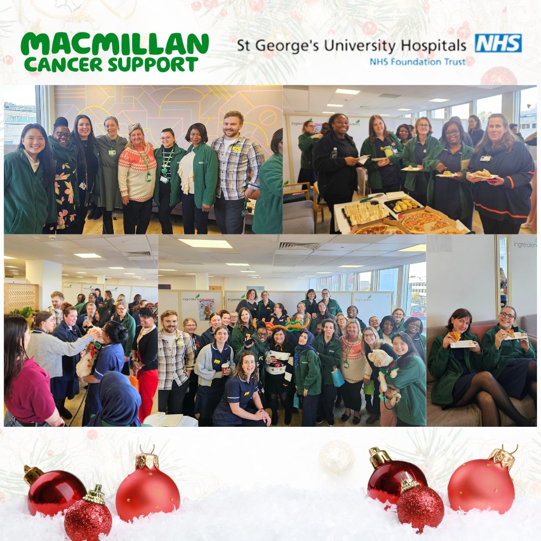 We're proud to represent Macmillan Cancer support and St George's Hospital! Thank you to our Macmillan Cancer Nurses and support workers!💐