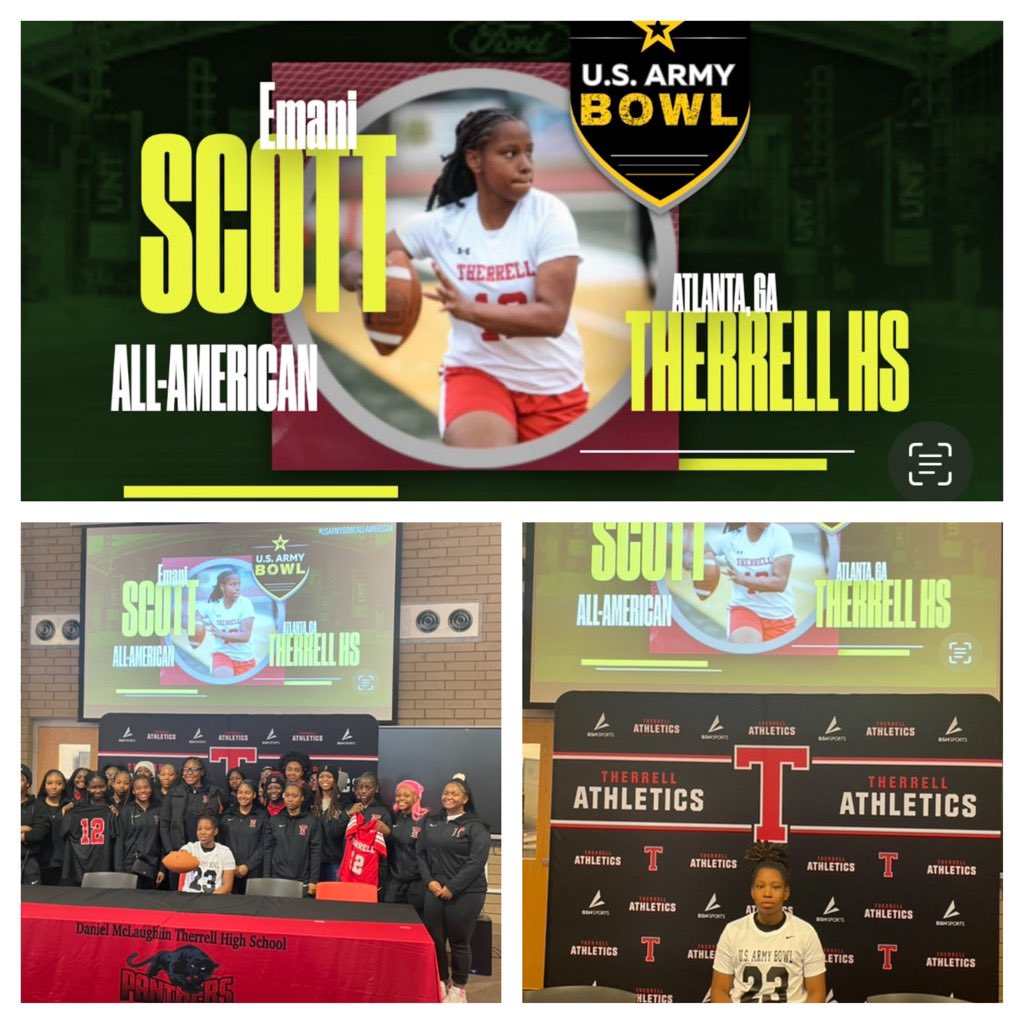 History has been made on the Trail! Congratulations to <a href="/emani_scott12/">Emani Scott</a> for being named to the US Army All-American Bowl. She is the first in the State of Georgia history!! #usarmybowlallamerican