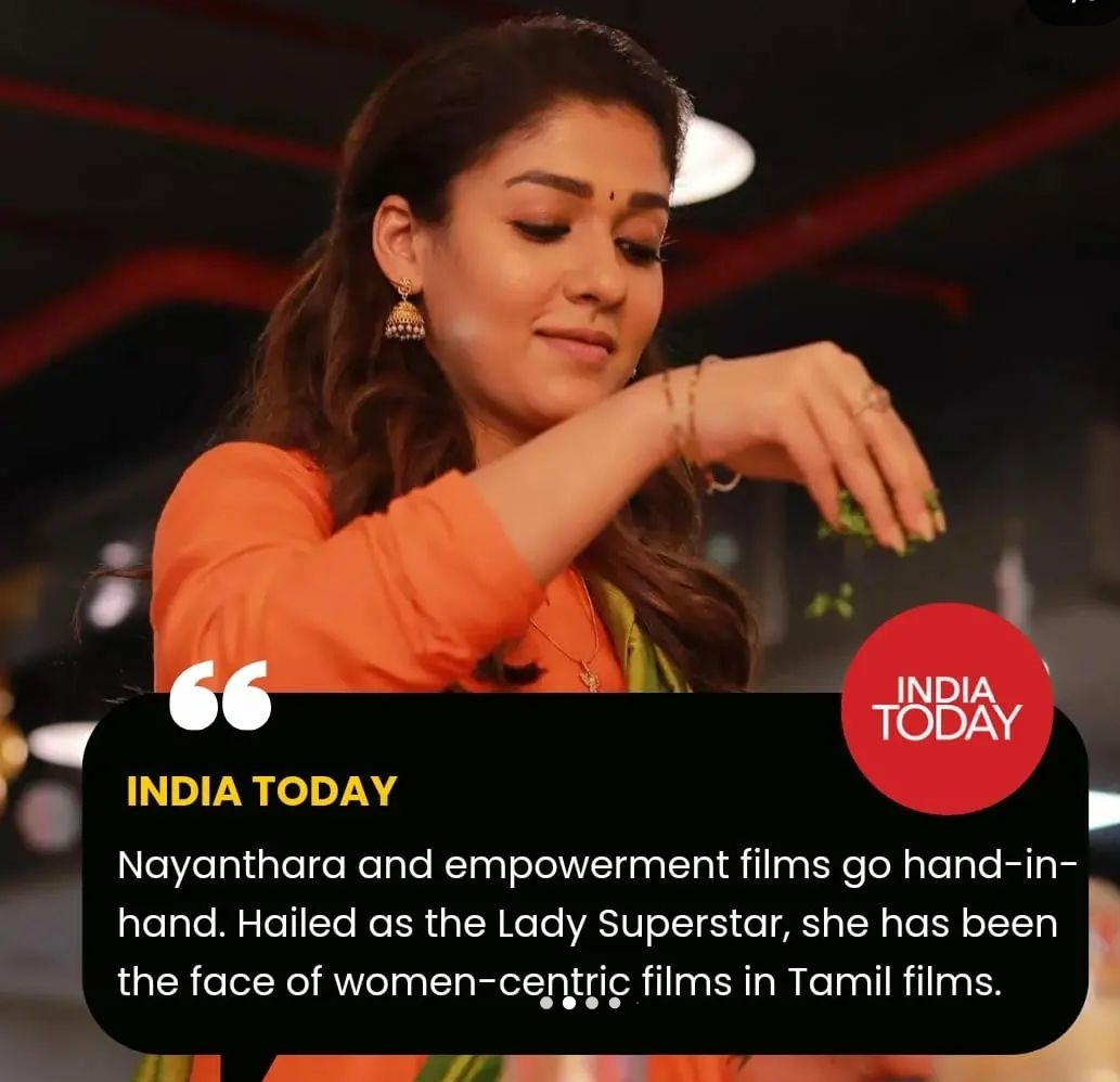 SathsaraniSew's tweet photo. #LadySuperstar #Nayanthara's 75 th movie #Annapoorani got so many positive reviews from audience and as well as from critics too ! 👏♥️

A Clear Family entertainer feel good Movie ! 🎥💥

Don't miss it ! Book your tickets now ! 😌 https://t.co/wqbZK8u3Yu
