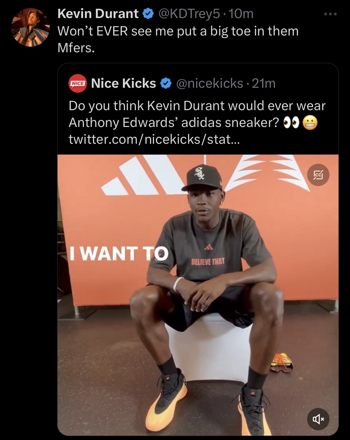 Kd adidas hotsell