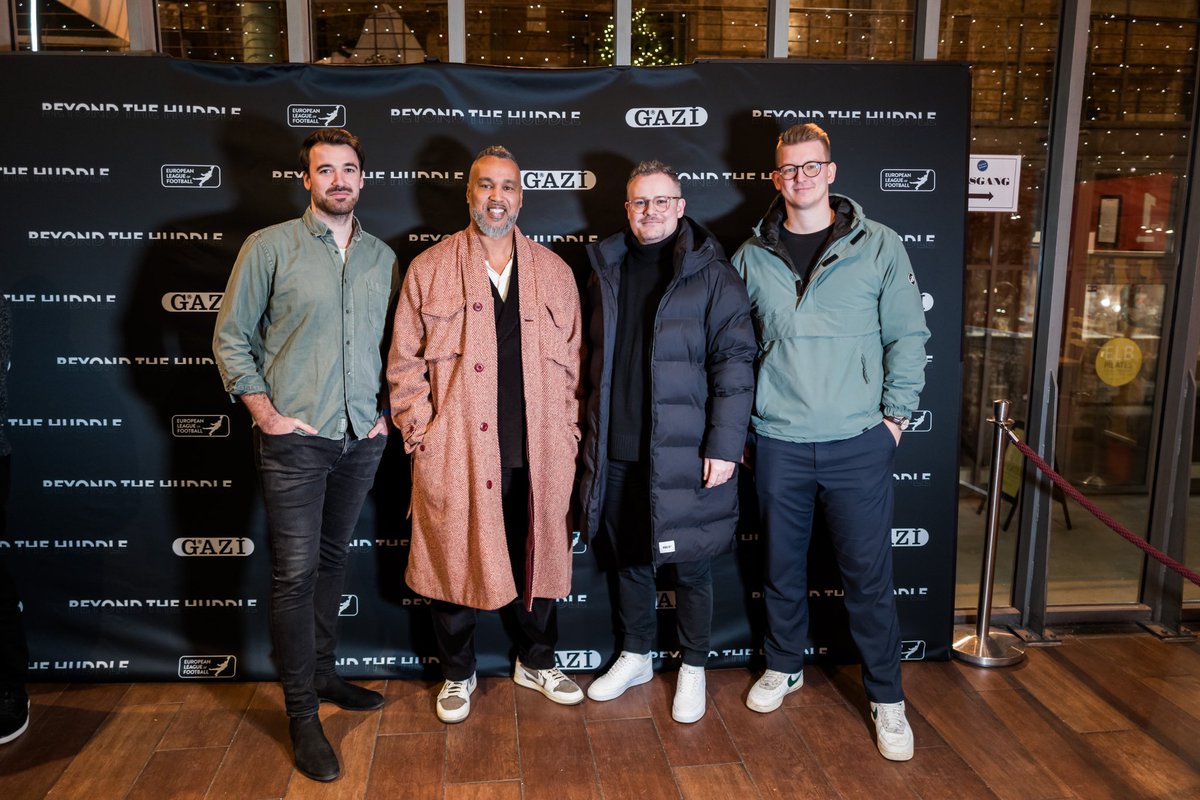 ELF_Official's tweet photo. Some impressions of the world premiere of our six-part documentary Beyond the Huddle presented by GAZI✨ 

Don’t miss the first episode HOW TO BUILD A TEAM. Out this Sunday, December 3rd 🎥

Only on Game Pass 📺 https://t.co/mXocvxxzj3 📲 https://t.co/brzOYCDJjN