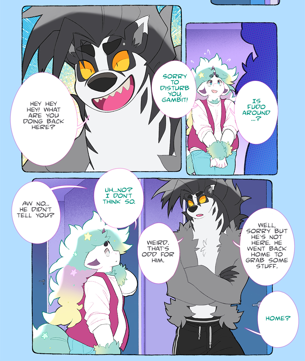 Fudo &amp; Casper 22: Faded Footprints (3/5)
A Gambit's intuition. 