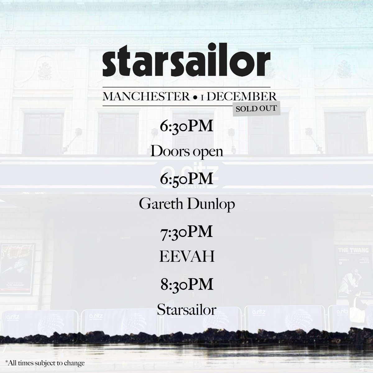 Starsailor Official tweet media