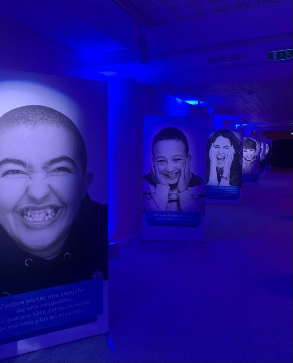 📣 « Célébrons notre singularité » 

📷 « 100 portraits pour changer le regard sur l’autisme  💙» 

✅ Nous sommes tous différents

Transmettre, partager, interroger, apprendre ✨🙌🔄 est notre objectif.

L’exposition photo  continue son Tour de France
#autisme
#exposition
#handi