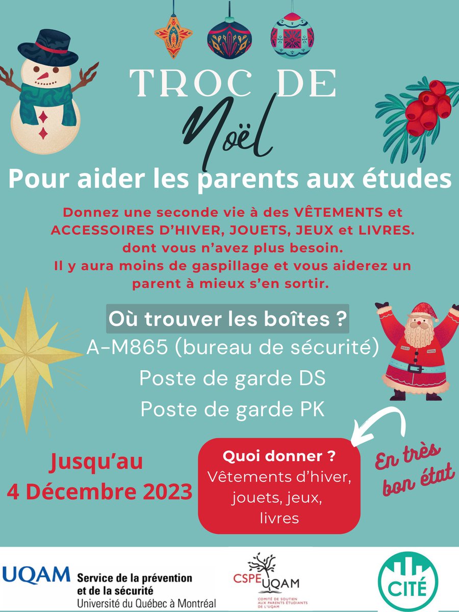 La dernière édition des Nouvelles du SPPEUQAM, celle du 30 novembre, est disponible par ici : sppeuqam.org/a-propos/publi… Et on peut bien sûr s'abonner à cette parution bi-hebdomadaire!