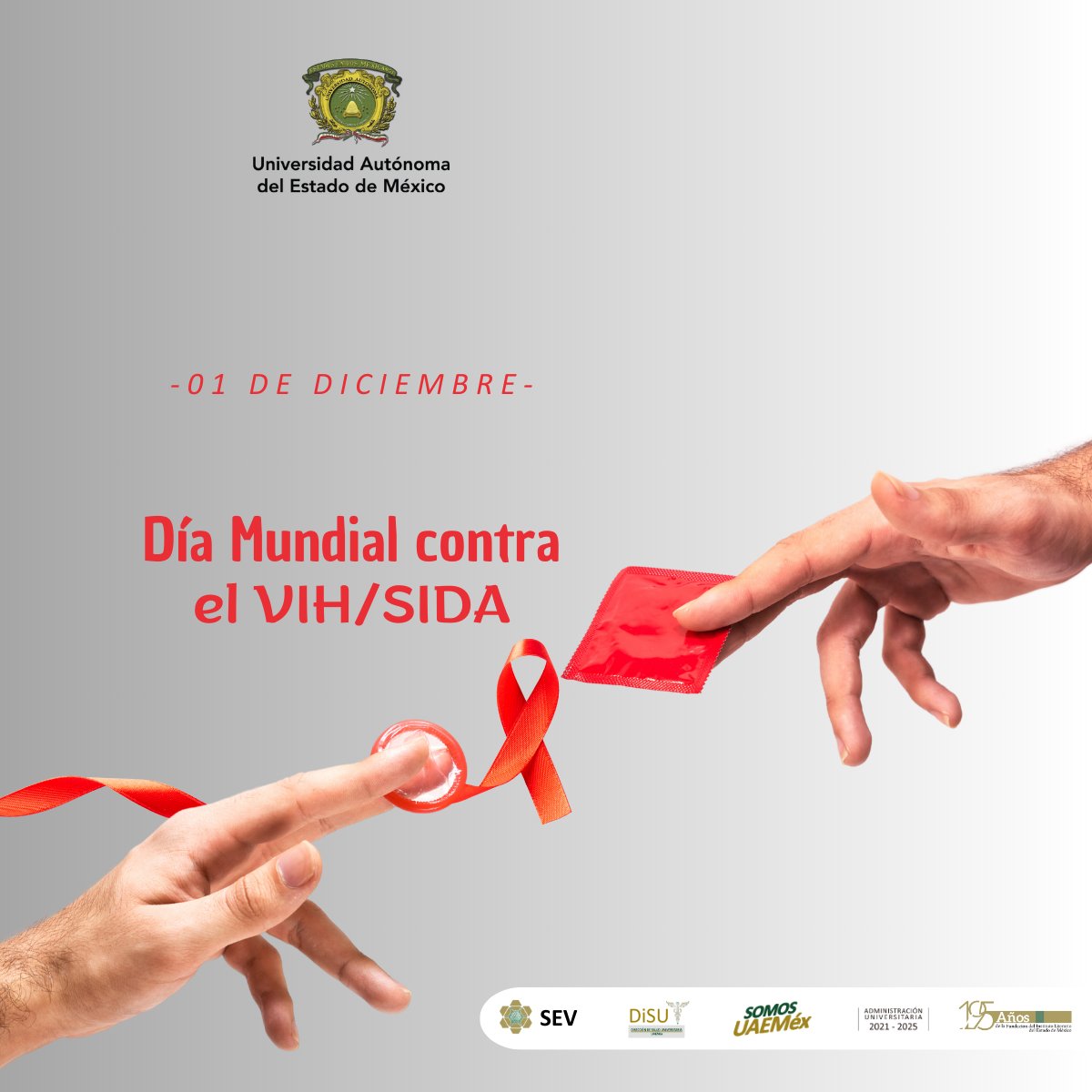 El VIH (virus de la inmunodeficiencia humana) es un virus que ataca el sistema inmunitario del cuerpo y si no se trata, puede causar SIDA (síndrome de inmunodeficiencia adquirida). Fuente: INSABI

#SomosUAEMéx 💚💛
#SaludUAEMéx
#SEV