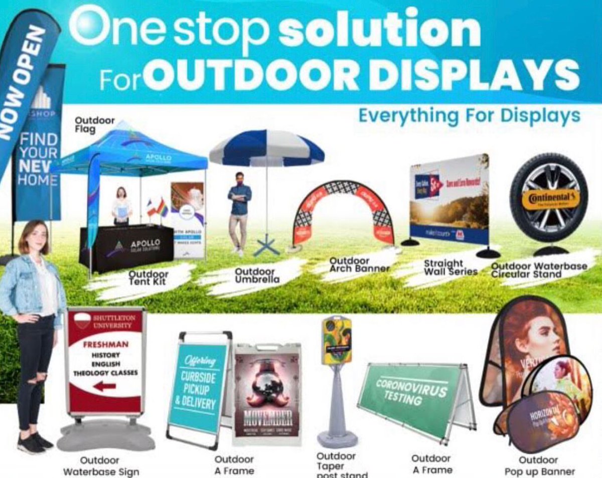 Elevate your outdoor events with our stylish Outdoor Stand Displays! 🌟 

#dreamzunlimited #outdoordisplays #outdoor #displaystands #events