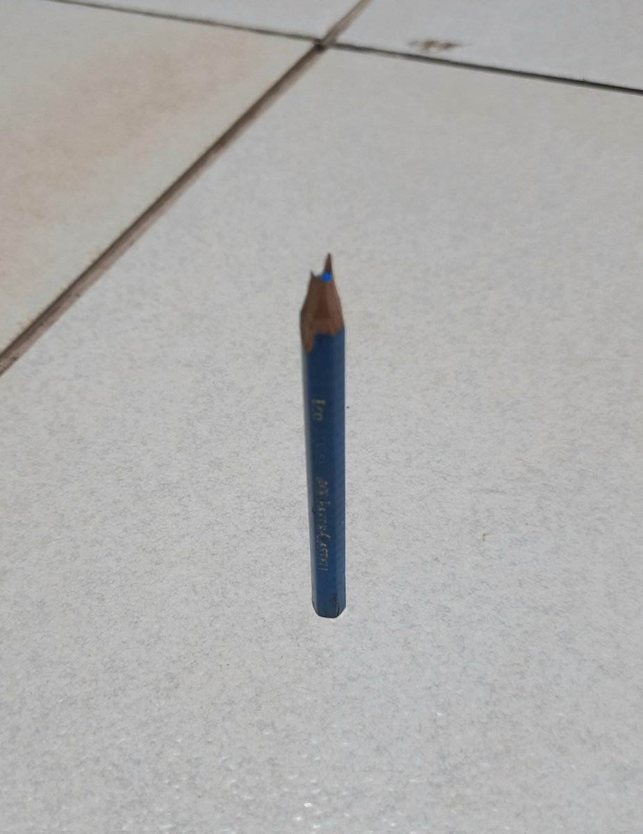 Today was Zero Shadow Day where I live (when the sun is perfectly at 90° up at mid-day), and I got some really weird pics of objects that look like they're not fully rendered