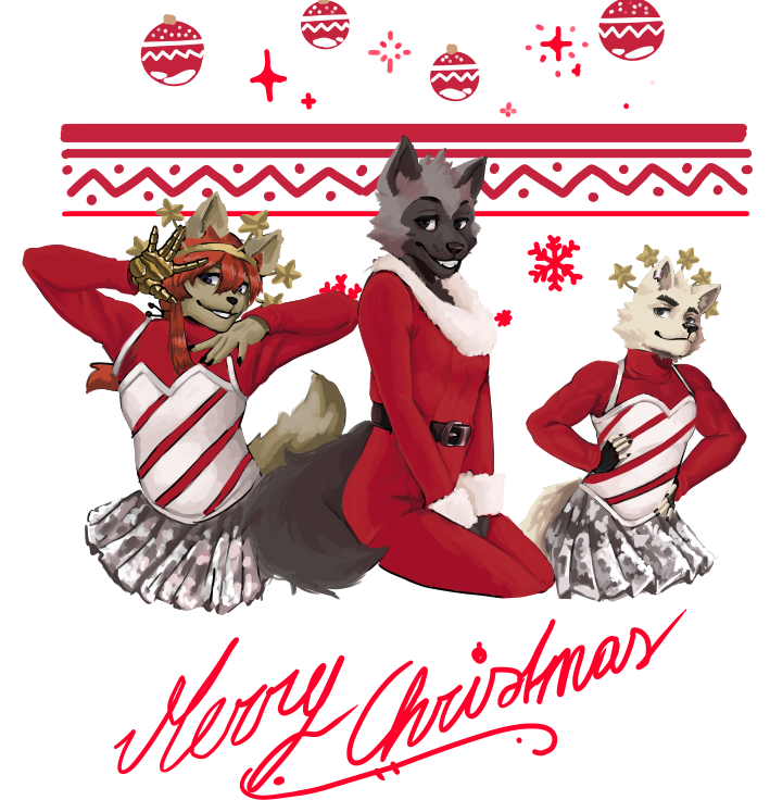 arwryyy's tweet photo. Because we allready have december, might as well embrace the christmas spirit!
So did a quick drawing of my beloved Ash with his brother Talon and ofc my char Vei.
"✨✨✨All I want for Christmas is You~✨✨✨"
#rtfvn #remembertheflowersVN #rtfash #remembertheflowers https://t.co/xh8GOV6Aqi