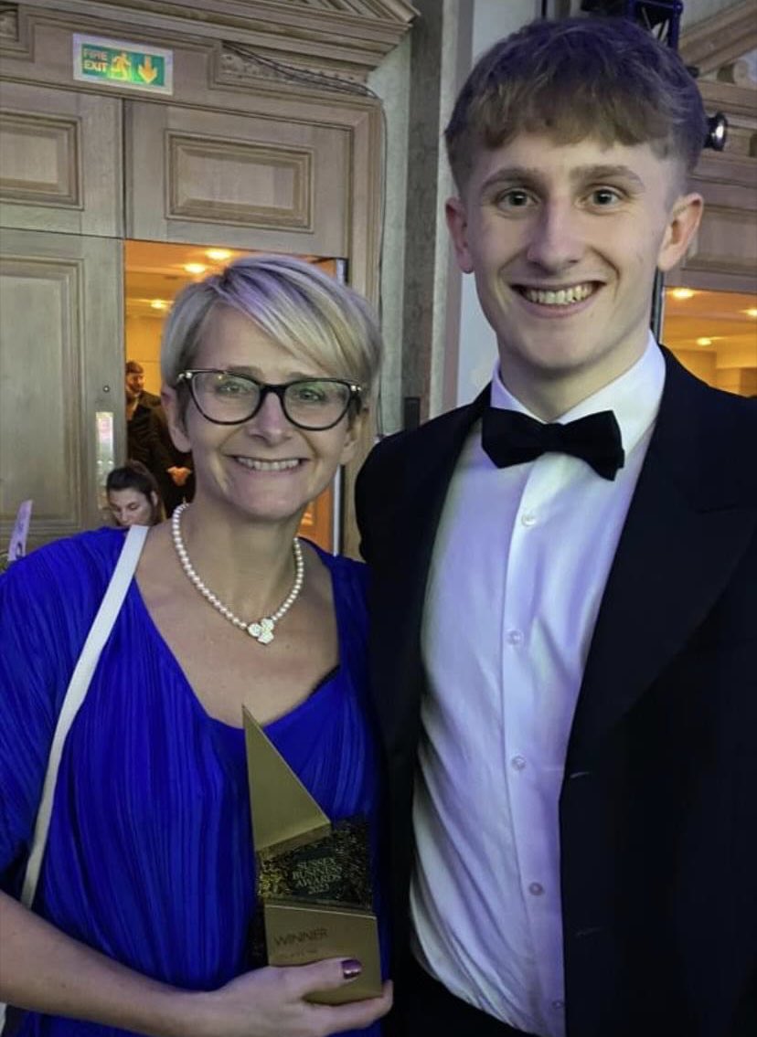 @RidgeviewWineUK @SussexBizAwards @GrandBrighton Chuffed to bits for CEO of the Year @TJLarder …who attended with our eldest.