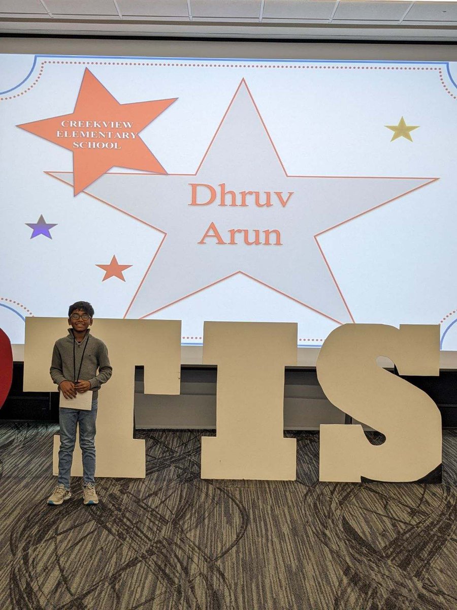 TISDCES's tweet photo. Way to go, Dhruv! We are so proud of your hard work! https://t.co/haQjGN9uqk