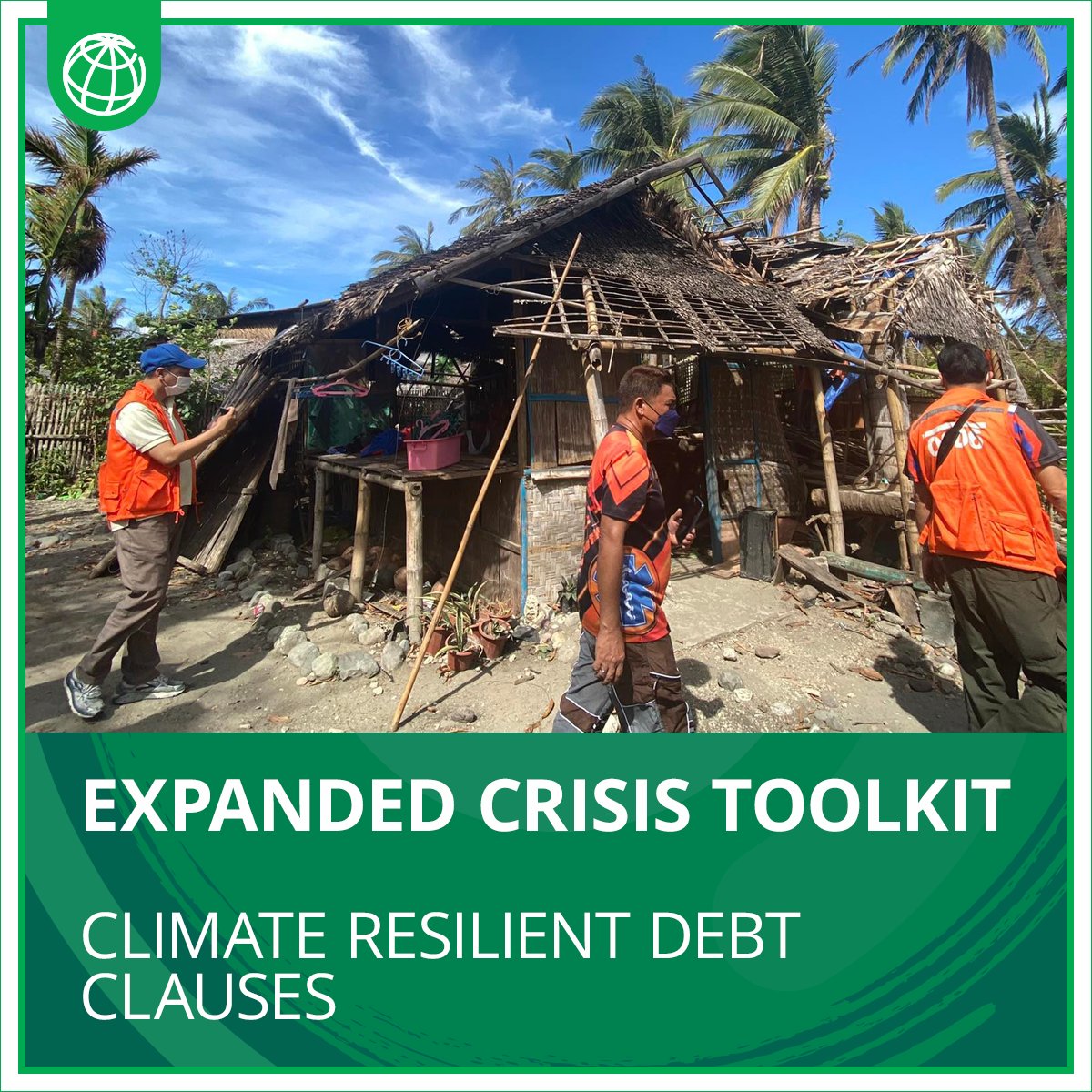 NEWS | The World Bank extends new lifeline to small islands & states struck by disasters, allowing governments to focus on disaster recovery instead of debt repayment when catastrophes occur. wrld.bg/y2rV50Qeqpo #COP28 #LivablePlanet