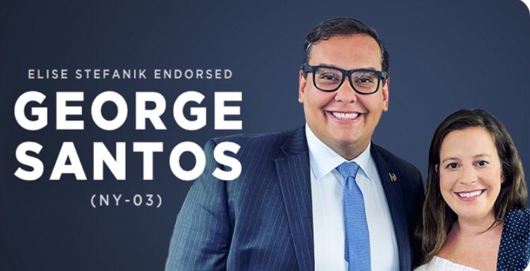Elise Stefanik is standing by George Santos. Because Stefanik isn’t just occasionally corrupt. She’s consistently corrupt.
