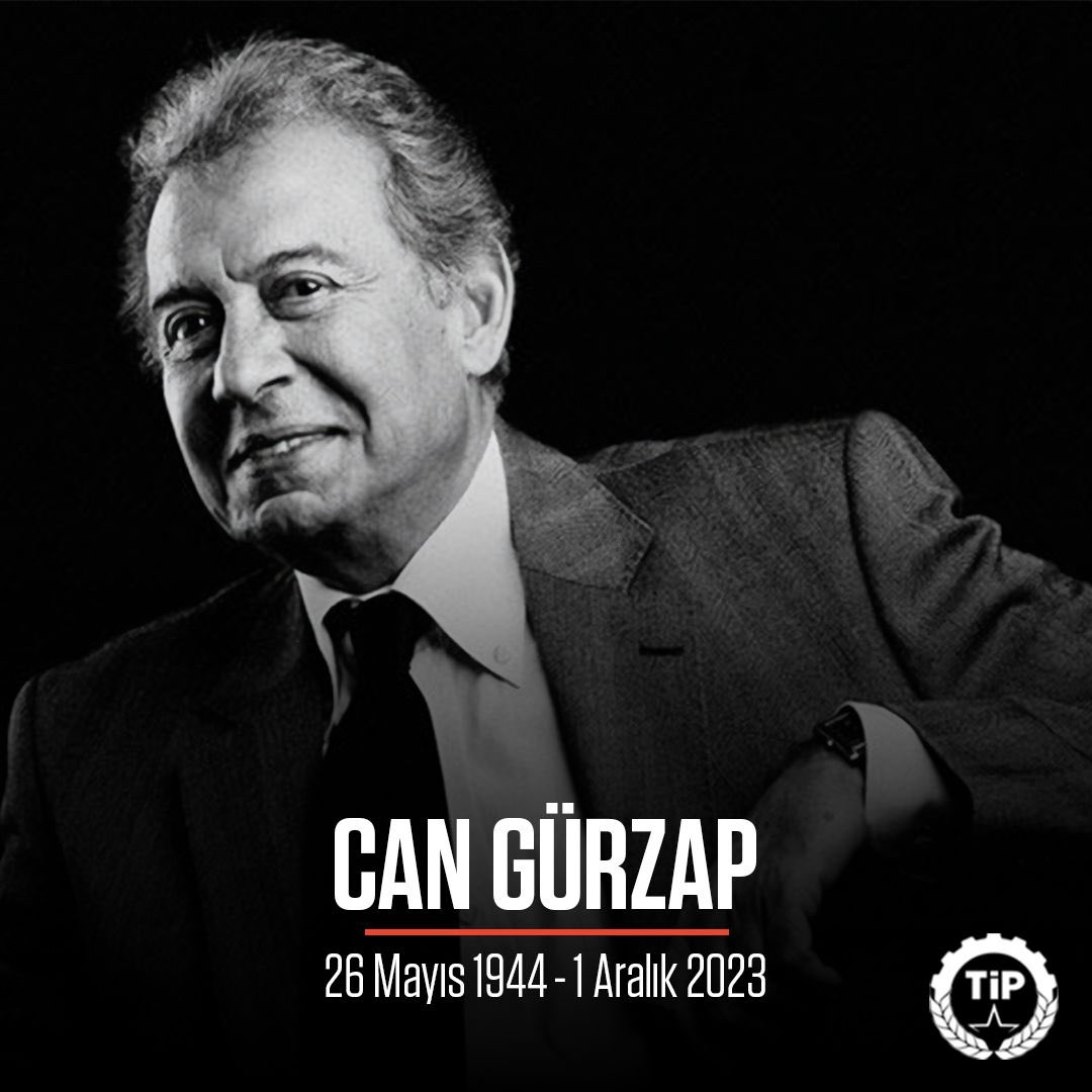 Değerli sanatçı, usta oyuncu Can Gürzap’ı kaybetmenin üzüntüsü içindeyiz. 
Yakınlarına ve tüm sevenlerine baş sağlığı dileriz.