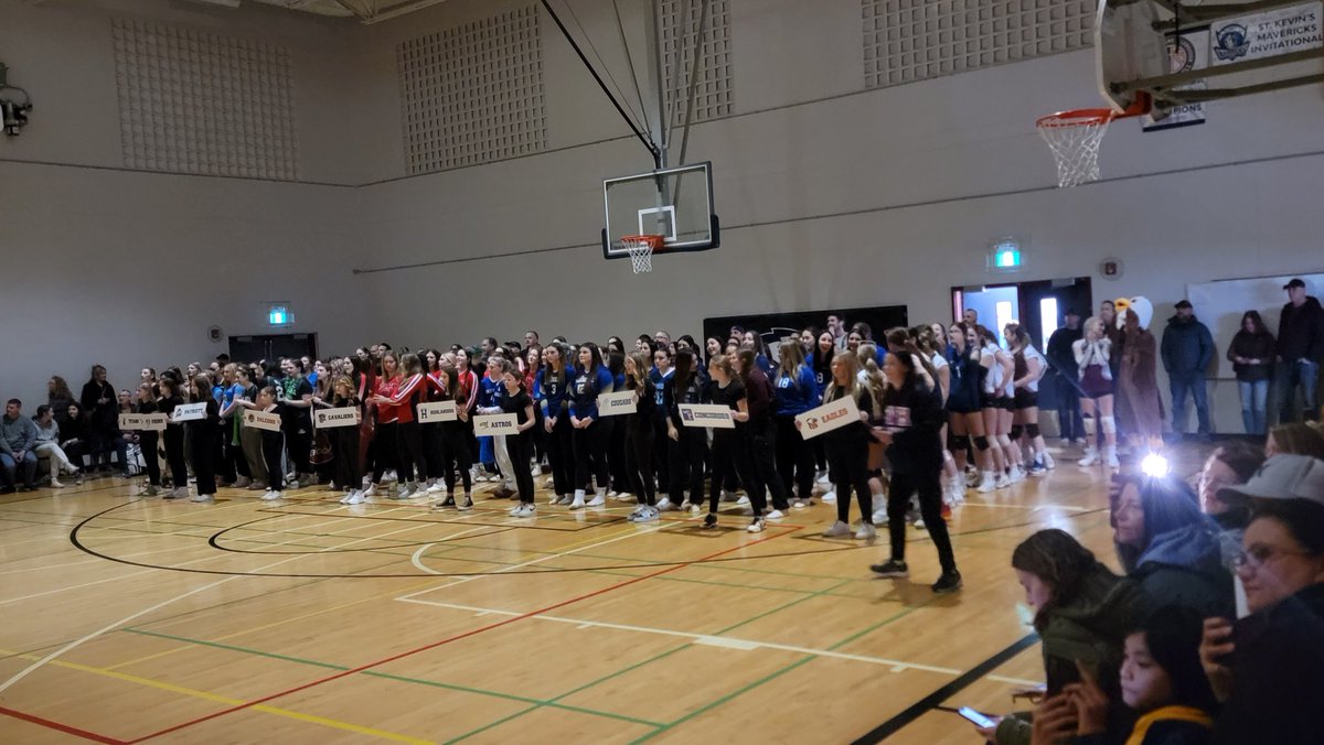 EVH is hosting the girls AAAA provincial volleyball championships this weekend. Good luck to everyone- play hard and safe travels.