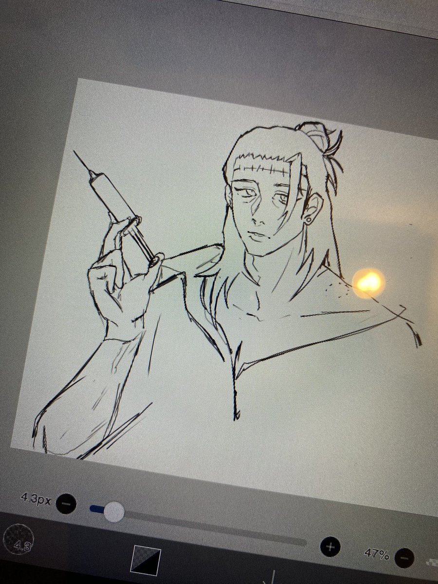 sorry my dude, i honestly gave up drawing the uniform 😭