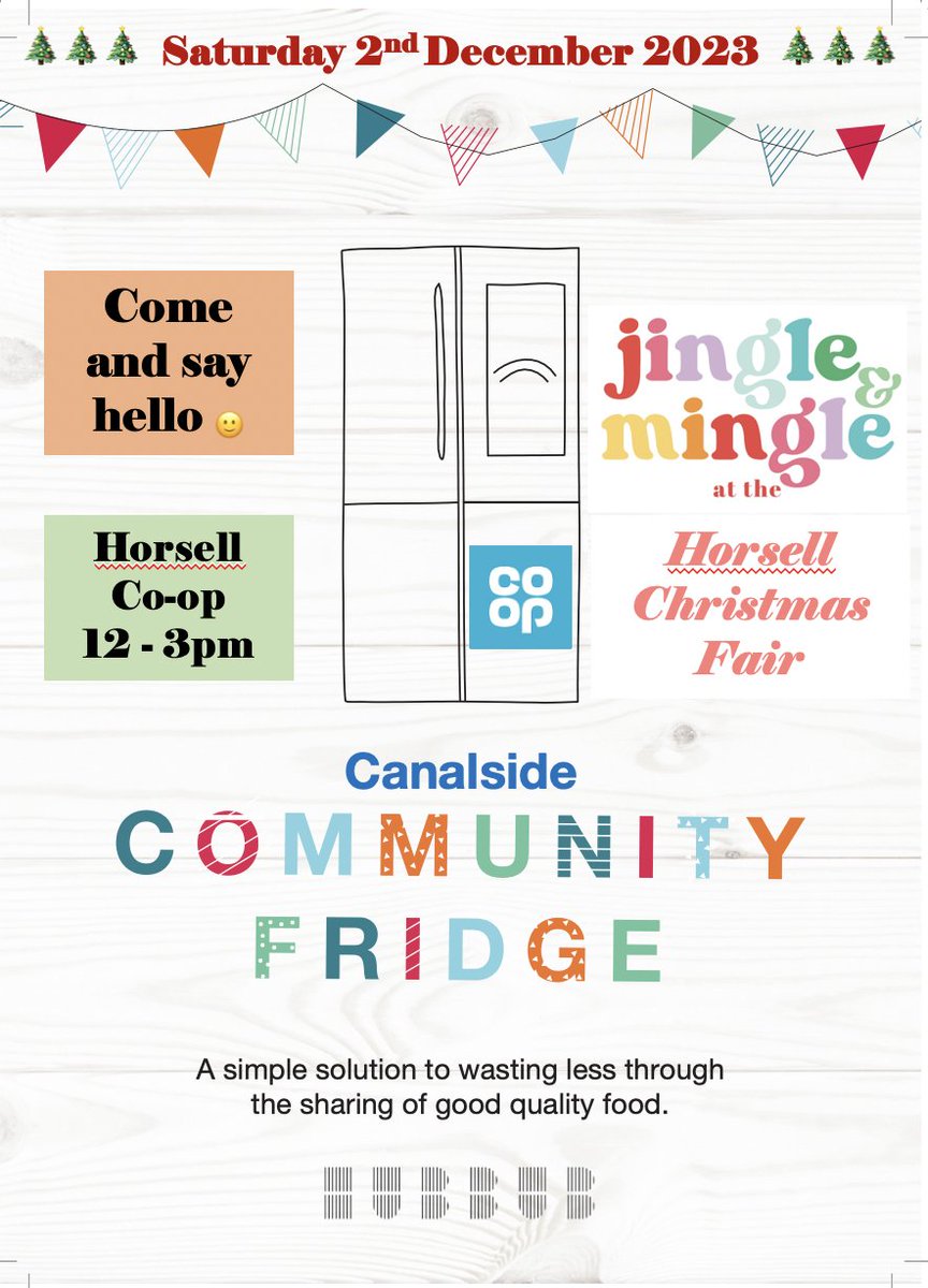 Canalside_chill's tweet image. CCF is a @coopuk Local Community Fund 2023 Local Cause 👏💯
Please pop by our stand outside Horsell Co-op tomorrow at the Christmas fair!

🎁🤶🎄❄️⛄️🍬🤶🎄❄️⛄️🍬🎁🤶🎄❄️⛄️🍬🎄
@WokingCoopMP 
#LocalCommunityFund @hubbubUK @CHLM21