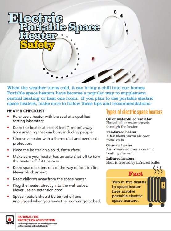 Staying warm &amp; safe during frigid weather or winter storms can be challenging. Winter months &amp; storms can bring cold temperatures, power failures, loss of communication services, &amp; icy roads. 

To keep your family safe, you should know how to prepare  before a winter hits