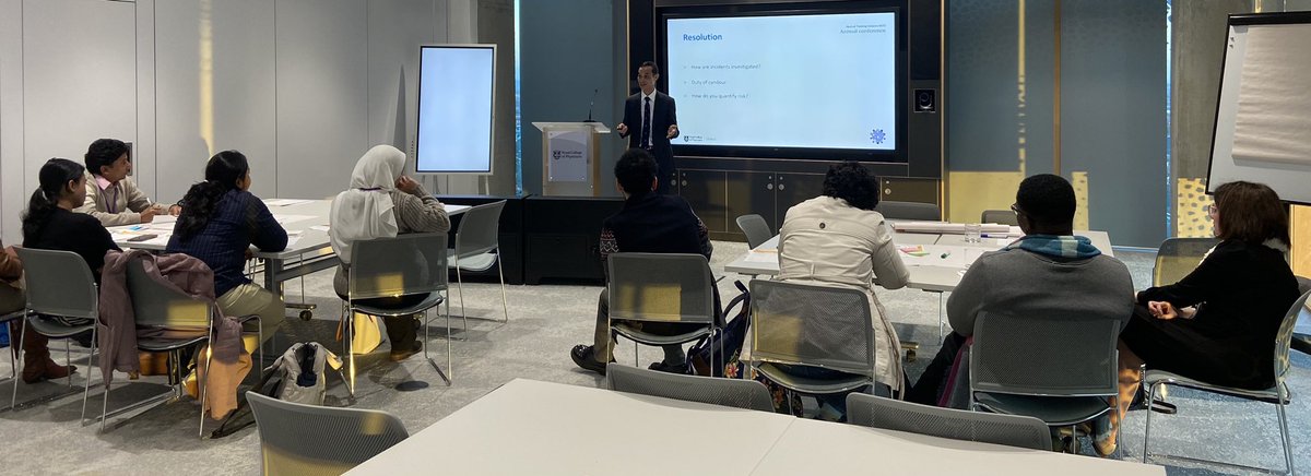 Handling risk and incidents ⚖️ | opportunities for learning and development <a href="/MoAye/">Mo Aye</a> <a href="/RCPhysicians/">Royal College of Physicians</a> #MTIConf