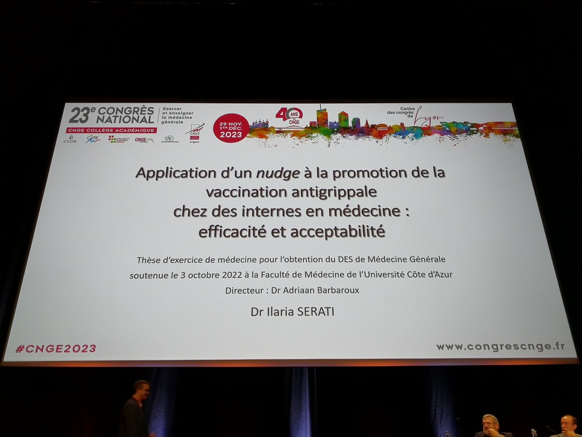 Prix de thèse MSA a Ilaria Serati, <a href="/DermgNice/">DERMG Nice</a>,  dirige par Adriaan Barbaroux😍😁 #cnge2023