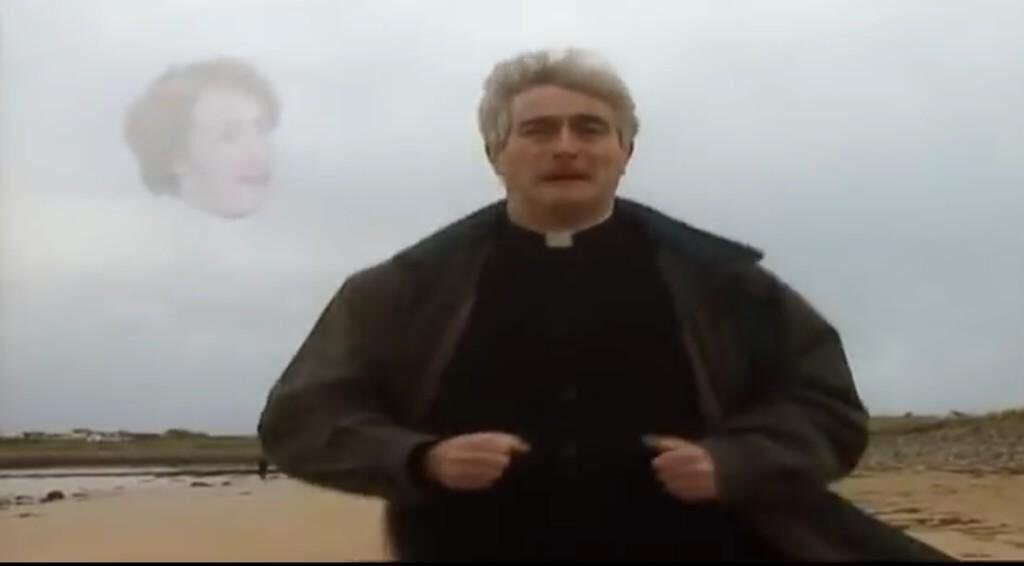 "I'd say, Father, that you might be the second best priest in the country...the second best priest..."