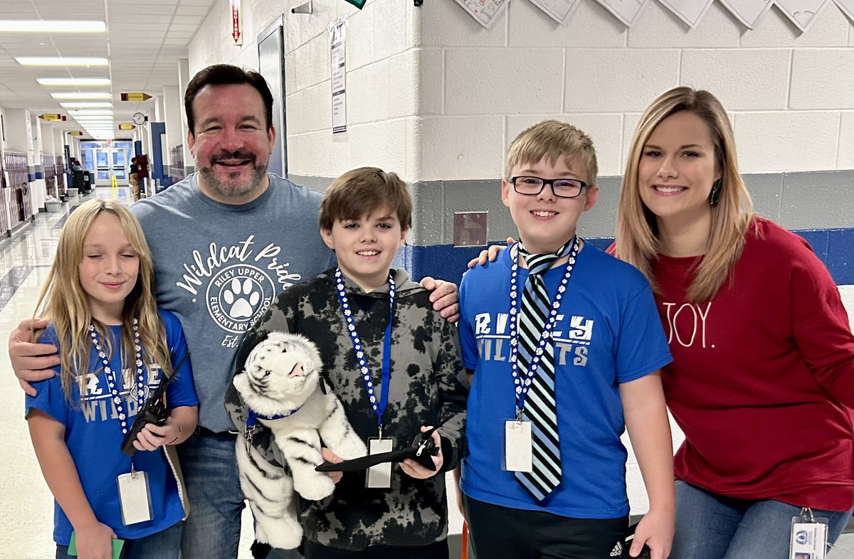 Congratulations to our STUDENT Principal &amp; Assistant Principals! They are helping us run the building today!! 🍎 #GoWildcats #LivoniaPride