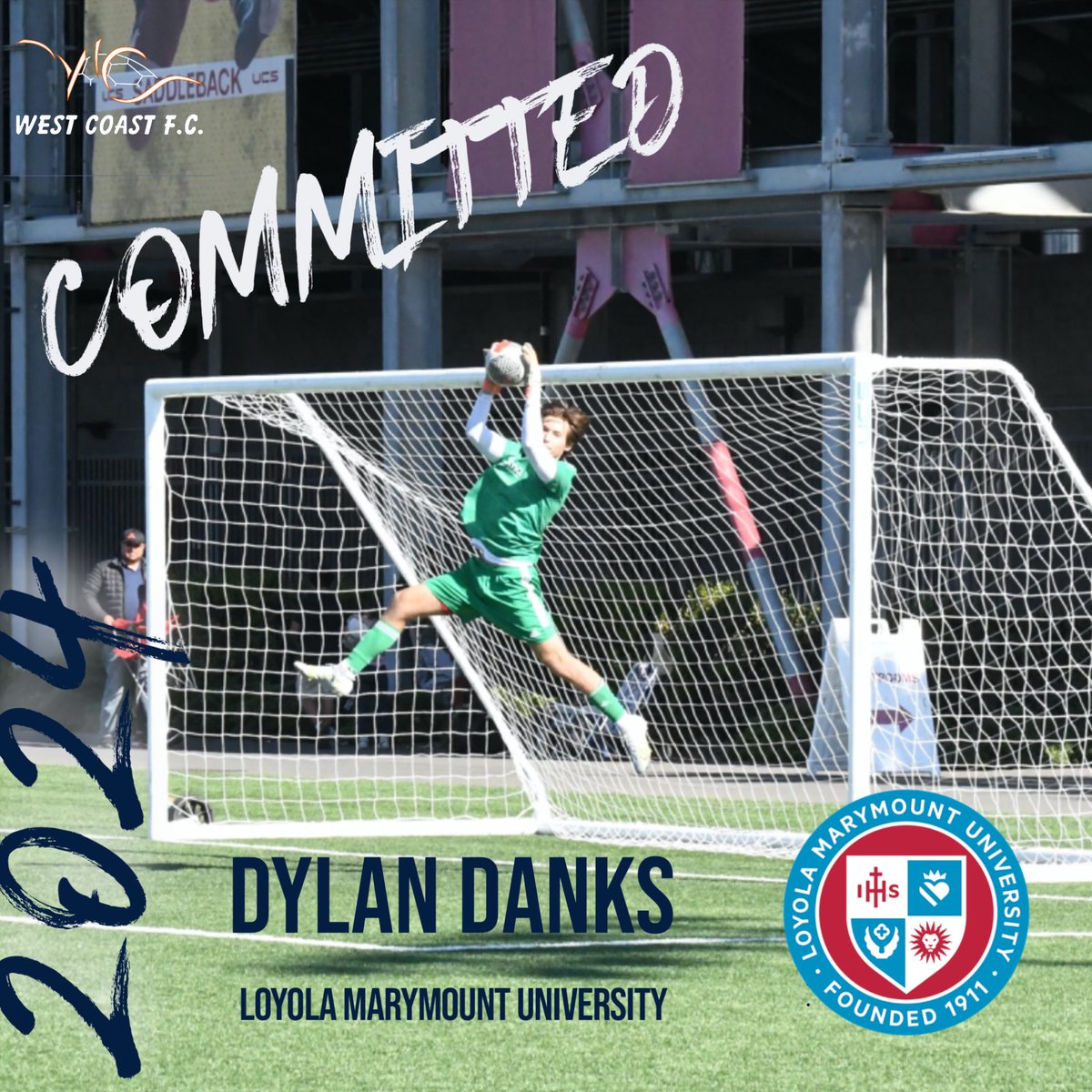 West Coast FC is proud to announce that Dylan Danks from our 05Canales ECNL team has signed with Loyola Marymount University.  <a href="/ecnlboys/">ECNL Boys</a>