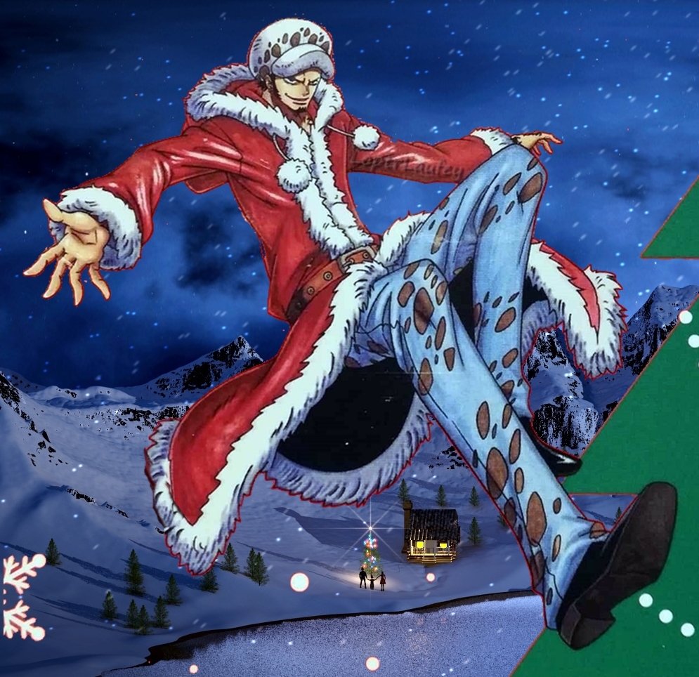 Loptr_Laufey's tweet image. Law December Love* 🎄✨💖