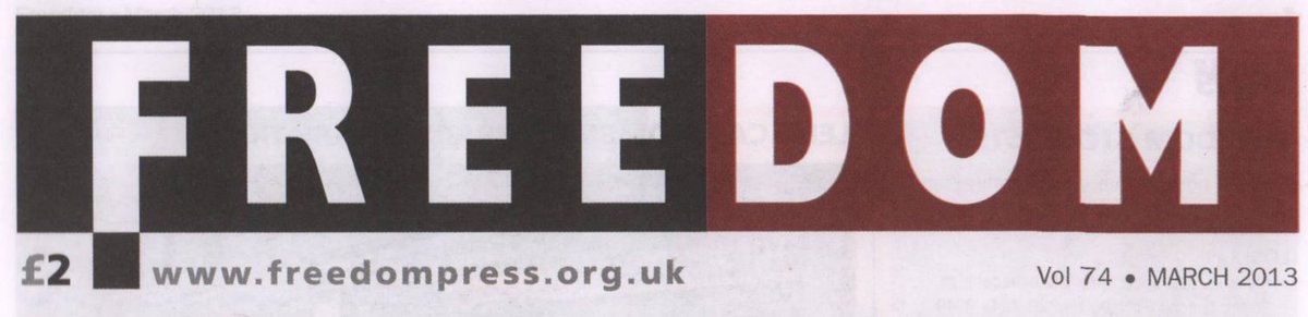 SparrowsNestLibrary (@sparrowsnestlib) on Twitter photo We just uploaded all 323 issues of #anarchist paper #Freedom that were produced between 2000 and 2022.
That brings the total of issues we digitised to 2,070, comprising over 16,300 pages.
Dive in!
thesparrowsnest.org.uk/index.php/digi…
<a href="/Freedom_Paper/">Freedom Press</a> #Anarchism #History We just uploaded all 323 issues of #anarchist paper #Freedom that were produced between 2000 and 2022.
That brings the total of issues we digitised to 2,070, comprising over 16,300 pages.
Dive in!
thesparrowsnest.org.uk/index.php/digi…
<a href="/Freedom_Paper/">Freedom Press</a> #Anarchism #History