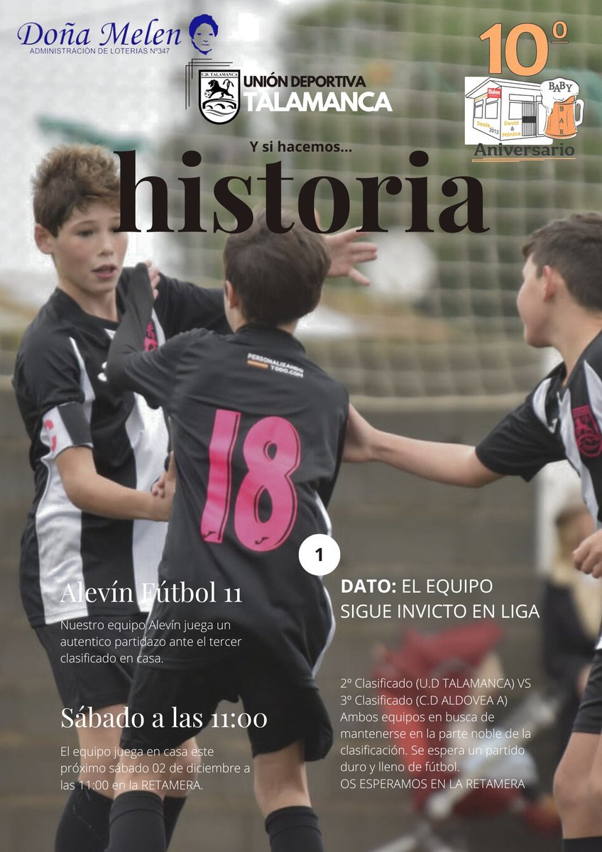 PARTIDAZOS MAÑANA EN LA RETAMERA 

SÁBADO 02 DE DICIEMBRE