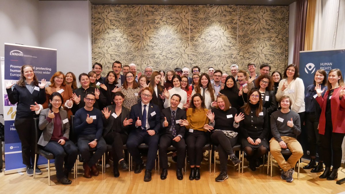 ennhri's tweet image. #CoLabAI was a wonderful whirlwind of connecting, debating and exchanging on one of the most vital emerging #HumanRights issues. 
Thanks to all 40+ participants for these enriching 2 days &amp;amp; our gracious hosts @VaruhCPRS 🙏. 
Stay tuned for a deeper dive into our key takeaways 👀.