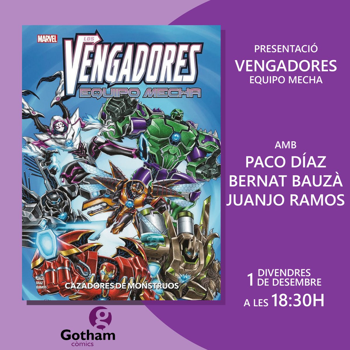 <a href="/JuanjoRamoscom/">Juanjo Ramos</a> <a href="/PacoDiazcomic/">Paco Diaz comic book artist</a> Això comença a les 18:30!