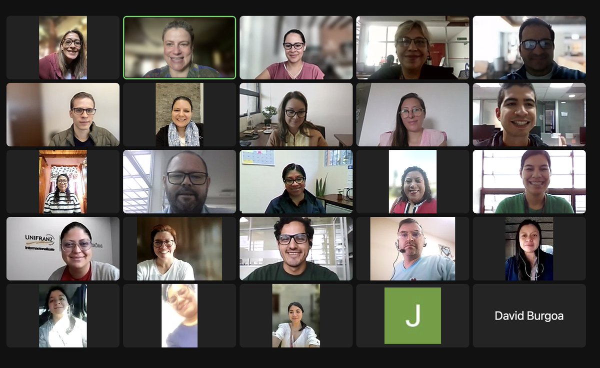 General Meeting - Our teams from Colombia, Guatemala, Bolivia and United Kingdom together for the end of the year general planning meeting. Lots to celebrate. <a href="/QMULSocialPsych/">Social Psychiatry</a> <a href="/QMUL_WIPH/">Wolfson Institute of Population Health</a> <a href="/UniJaveriana/">Pontificia Universidad Javeriana</a> <a href="/MedicinaPUJ/">Medicina Javeriana</a> <a href="/UnifranzBolivia/">Unifranz Bolivia</a> <a href="/U_Landivar/">Universidad Rafael Landívar</a>  <a href="/NIHRglobal/">NIHR Global Health</a> <a href="/VickyBirdie/">Victoria Bird</a>