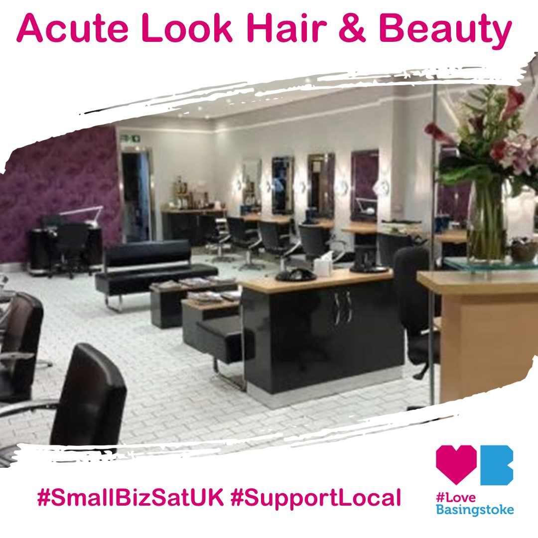 Acute Look Hair & Beauty take great pride in providing a warm and ambient environment and work really hard to provide a 5-star service. 

Visit the website to take a virtual tour of the salon and find out more: acutelook.com

#SmallBizSat #SupportLocal #LoveBasingstoke