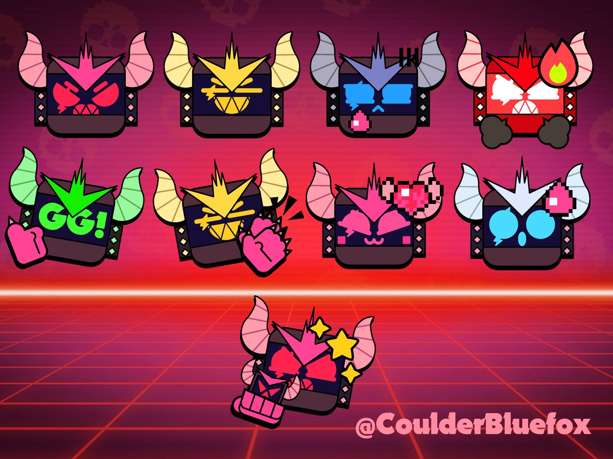 CoulderBluefox's tweet photo. Y si 8-Bit infectado tuviera recolor y remodel? Les presento a 8-Bit Corrupto! (Corrupt 8-Bit in english)
Modelo 2D, pin pack, básicos y ulti (también spray y animación de muerte)
Ojalá les guste!!! <3
#BrawlStars #BrawlStars8bit #BrawlStarsVirus8bit #BrawlArt #BrawlStarsSkin https://t.co/OVmobFr3Rc