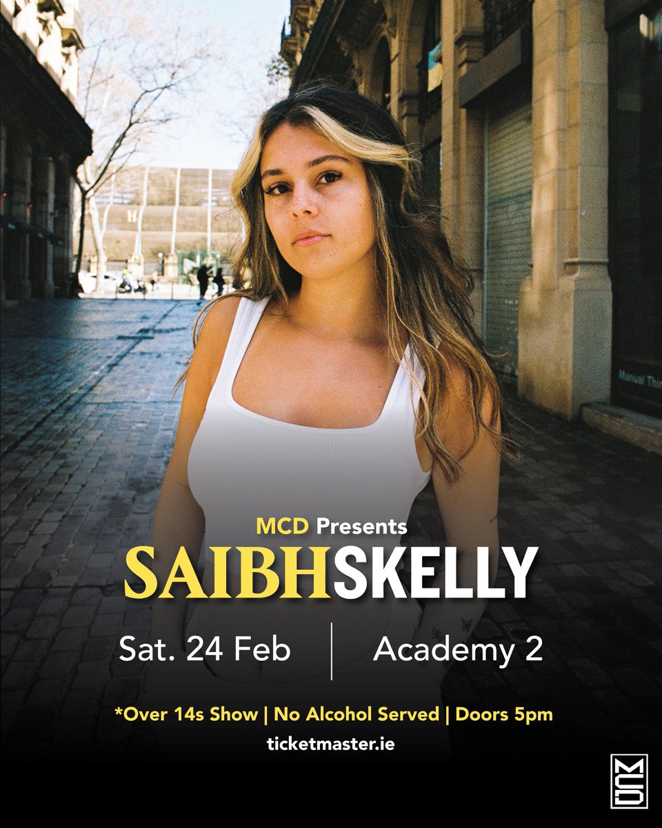 Soooo excited to announce my headline show in the Academy 2 in Dublin on the 24th of February 2024 ❤️❤️ Tickets go on sale Wednesday 10am 🎟️ *Over 14's show - no alcohol served