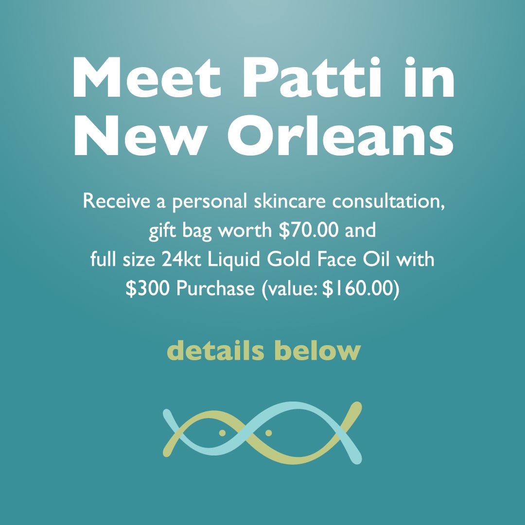 Meet Patti in New Orleans!

Where: Klinger &amp; Marshall Dermatology, 2600 Belle Chasse Hwy #202, Gretna, LA 70056

When: Thursday, December 7, 2023, 11:30am-6:30pm CST

DM us to book or call: 212-828-8852