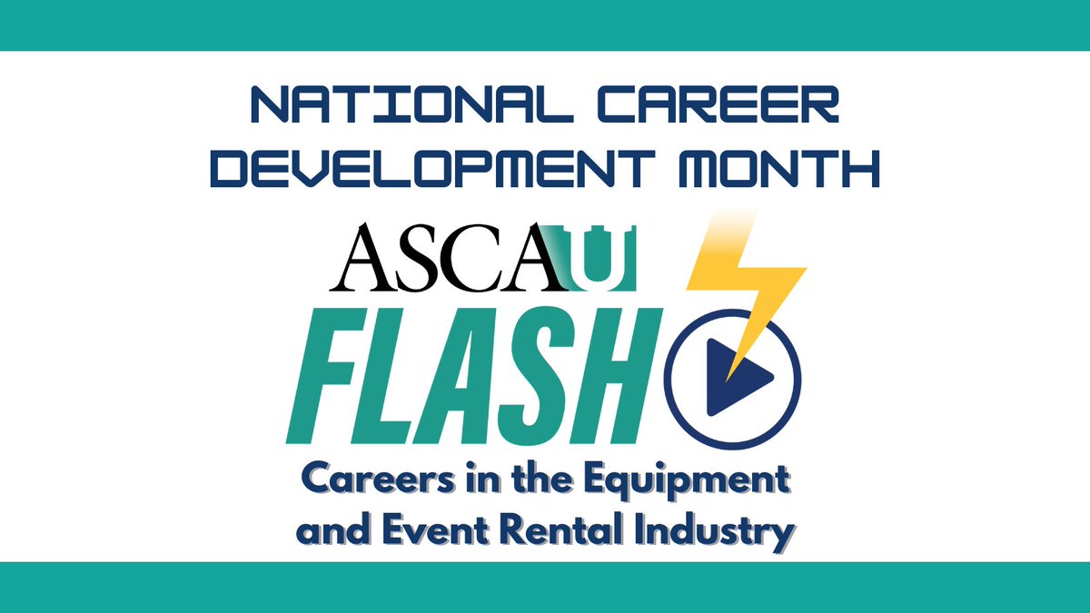 #ASCAUflash for #CareerDevelopmentMonth: Careers in the Equipment Rental Industry videos.schoolcounselor.org/asca-u-flash-c…