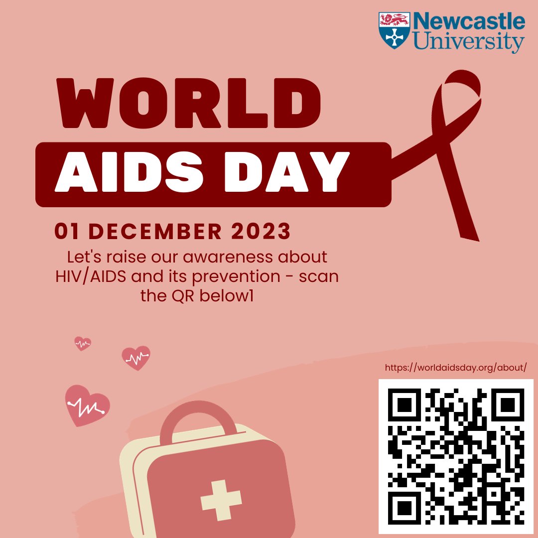 Today is #WorldAIDSDay 💕💕 To learn more about today, follow me, or scan the QR code below👉👇worldaidsday.org/about/