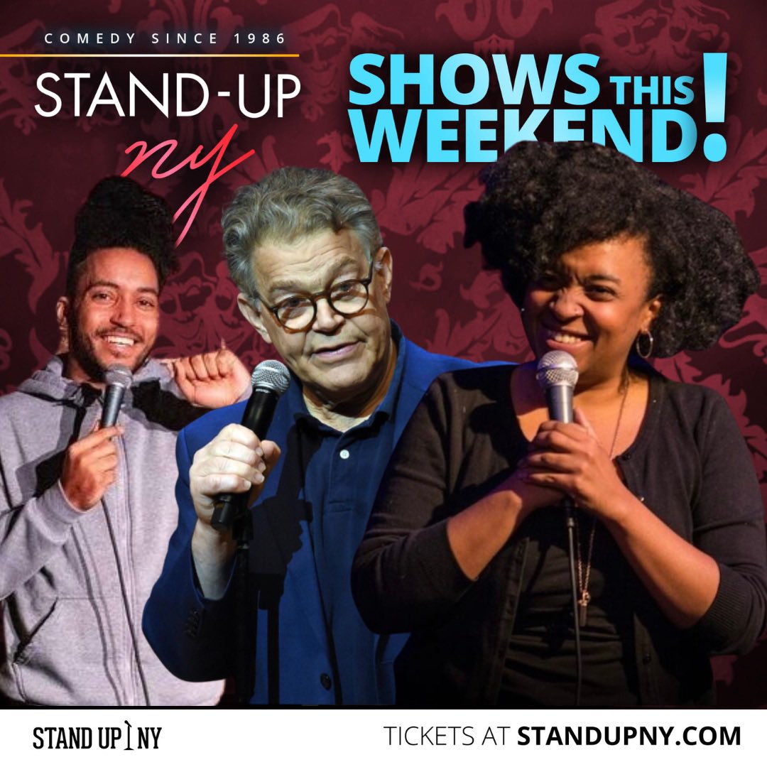 AL FRANKEN +more in the house this WKND‼️ Check out lineups and tickets at standupny.com/upcoming-shows… 🤟❄️🎁🤟❤️🥳🤟