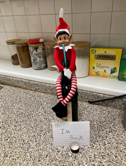 CWJltd's tweet photo. The CWJ team is getting into the spirit of Christmas! Everyone received a chocolate advent calendar this morning, the Christmas tree has gone up, and the naughty elf has returned.  #cwjxmas #ChristmasSpirit  #CountdownToChristmas https://t.co/4OxEQoMIeZ