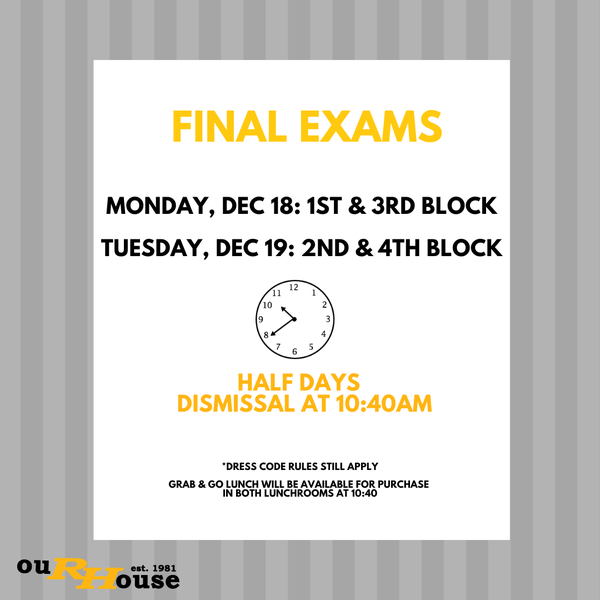 RichmondHill_HS's tweet photo. Final Exam Information https://t.co/FAZrB5Ndoz