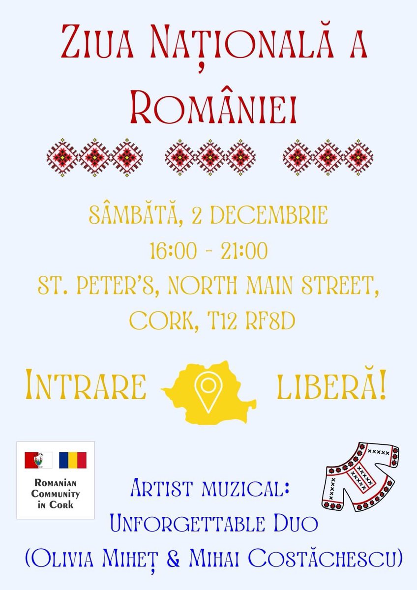 La multi ani, România! Happy National Day, Romania!❤️🎉🎊