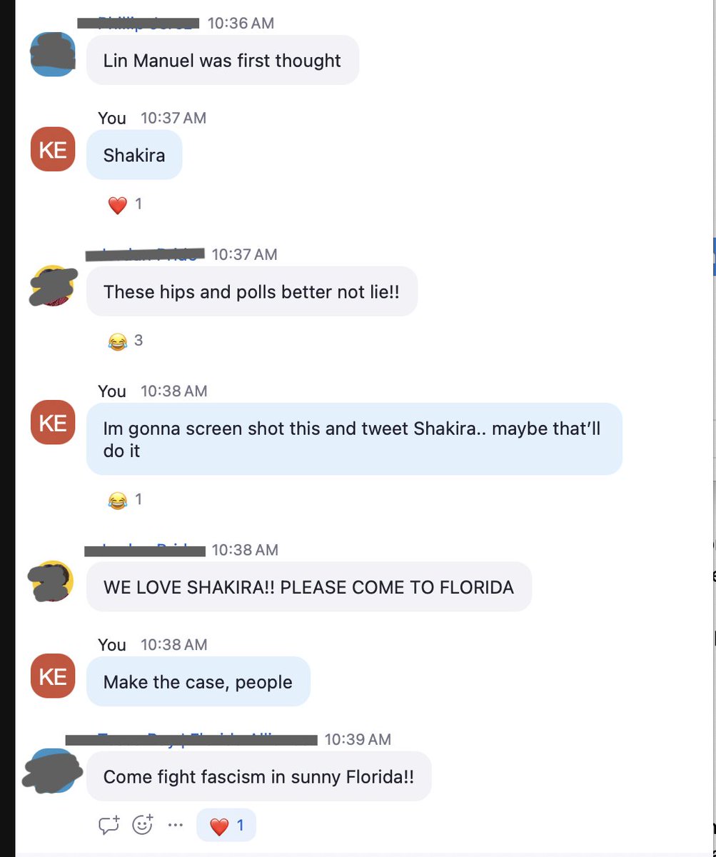 kristellys's tweet photo. So we have a chance to make progress in FL in the State House District 35 Special Election (big Hispanic district). Our team agrees that we need support from 
@shakira✨ to help push the vote out in our community in the Jan 16 election! cc: @Lin_Manuel https://t.co/9MC8JN1Hux