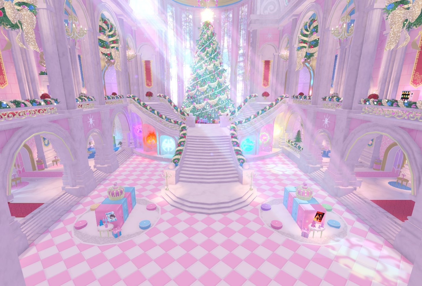 🌈Royale High News🌈• on X: #royalehigh new part of the school called  Castle's Heart!!! it's where you spawn when you join and the wheel is here!   / X
