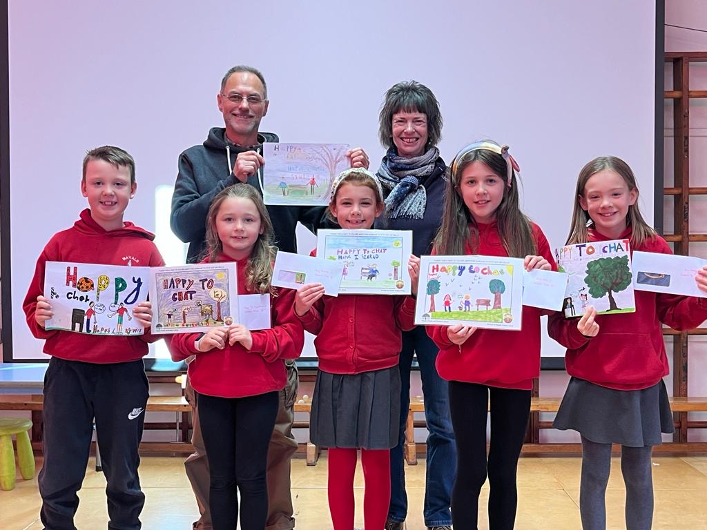 Congratulations to our competition winners, chosen by members of the West Cross Community Group.

Keep an eye out for our children's posters, on benches around the locality - Happy to Chat!

#MayCommunity