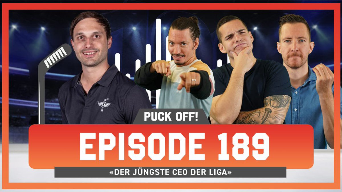Ganz viel Hockey am Wochenende und eine neue Folge Puck Off!
<a href="/EHCKlotenFlyers/">EHC Kloten </a> CEO Anjo Urner ist zu Gast und erzählt einiges zur aktuellen Situation bei den Flughafenstädter.

📱 🖥️ youtu.be/fkEY0c12-fg?si…
🎧 Bei deinem Podcastdealer, bspw. hier: m.soundcloud.com/mysports/episo…