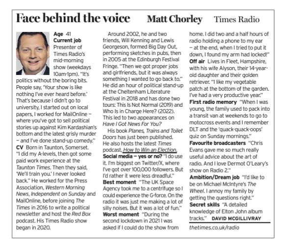 Matt Chorley tweet media