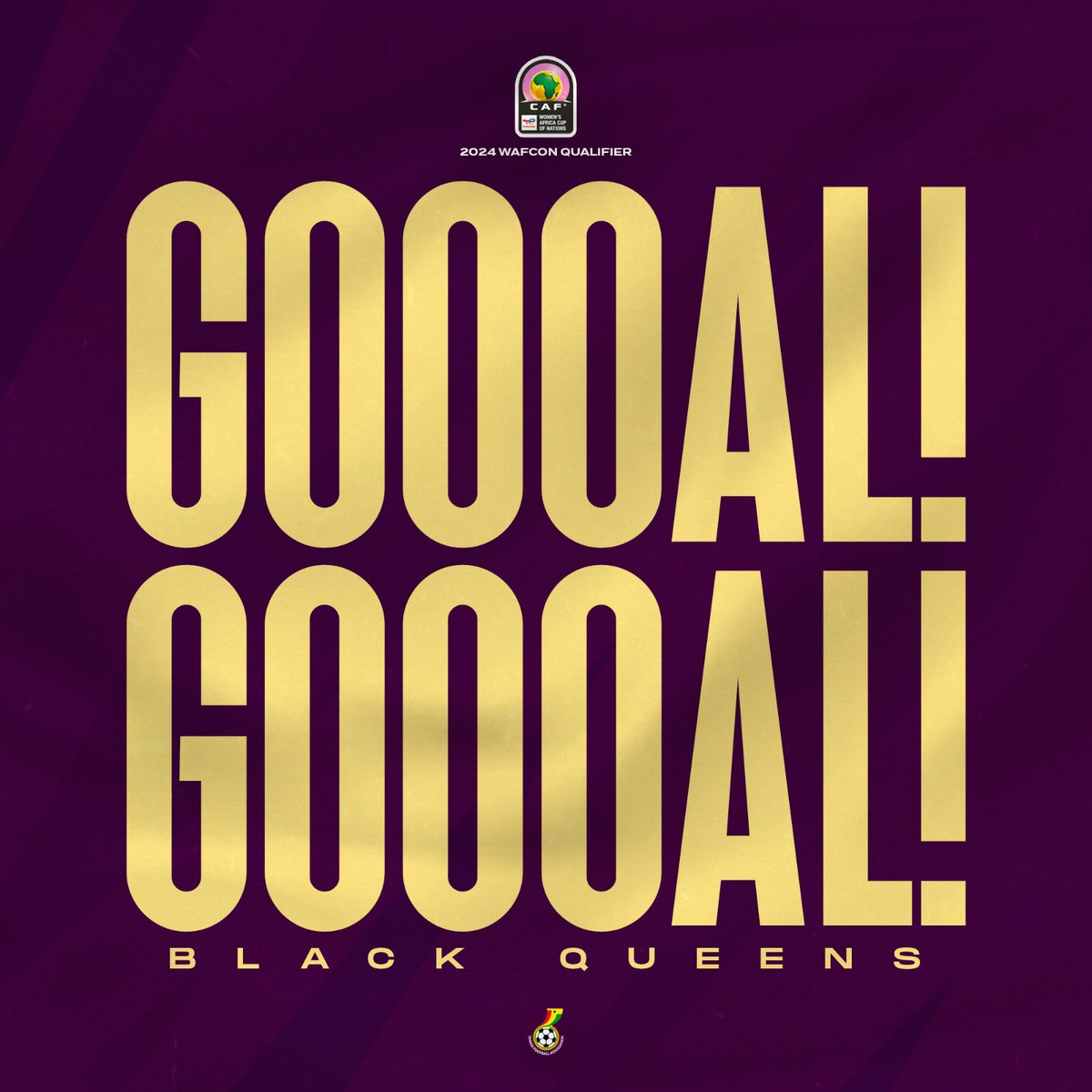 GhanaWNT's tweet photo. 37’⏱️ | #GhaNam

Mind boggling corner to goal from Captain fantastic, Portia ⚽️🤯

🇬🇭 2~0 🇳🇦 

#MissionVolta🔛
#ShineBlackQueens ✨🇬🇭 https://t.co/fURwhmTH6C